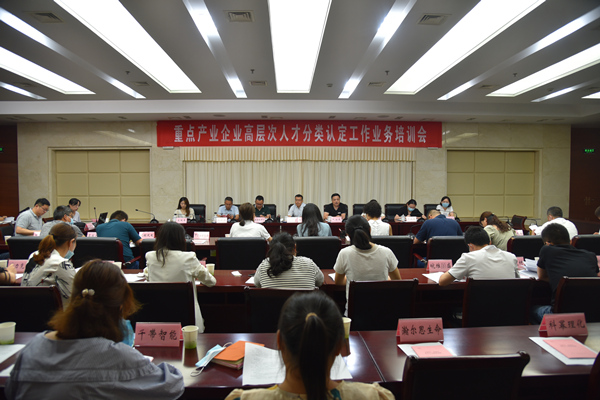巢湖市舉辦重點(diǎn)產(chǎn)業(yè)企業(yè)高層次人才分類認(rèn)定工作業(yè)務(wù)培訓(xùn)會